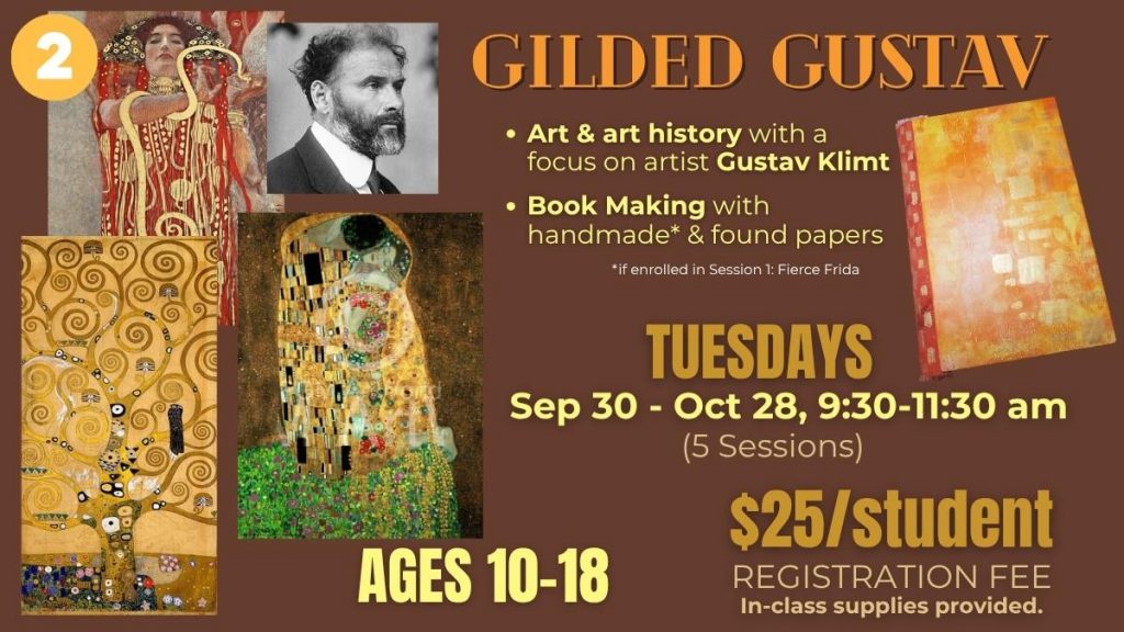 Homeschool Enrichment Teen/Tween Art: Gustav Klimt