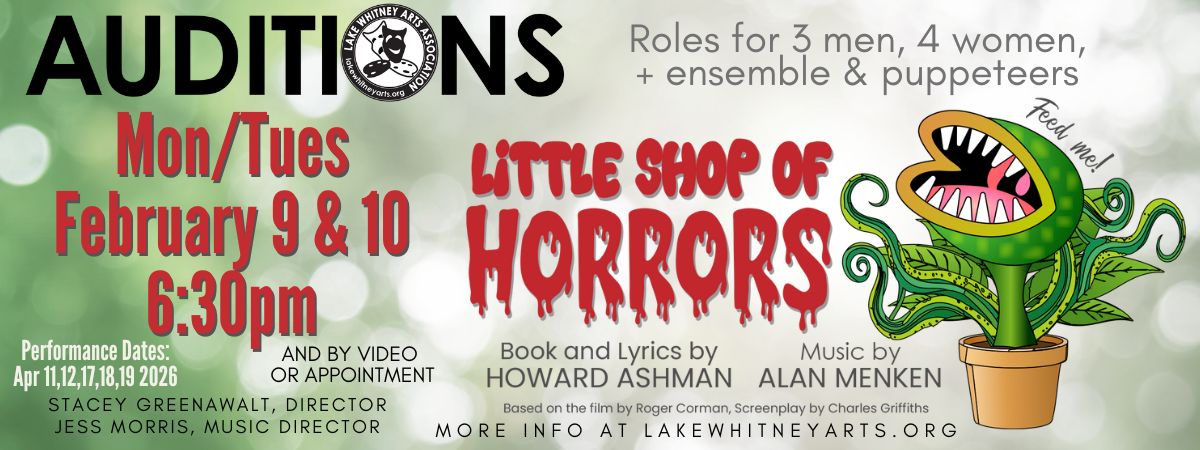 Auditions for Little Shop of Horrors at LWA